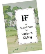 Rudyard Kipling IF a Special Poem  * Ideal gift for a Send Off * MINIATU... - £7.58 GBP