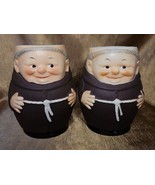 Vintage Goebel Friar Tuck Beer Mugs T74/I Set of 2 One Half Liter 1960-1972 - $97.00