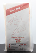 2 Pair EULANT Dance Pantyhose Tights, 90D, Size Small, White &amp; Apricot - $16.82