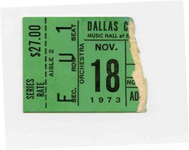 SHA NA NA Concert Ticket Stub Dallas Music Hall at Fairpark November 8, 1973 - £9.41 GBP