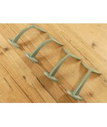 4 Cast Iron Whale Tail Dolphin Hook Coat Hat Closet *PAINT CHIPS* Sea Ocean - $21.99