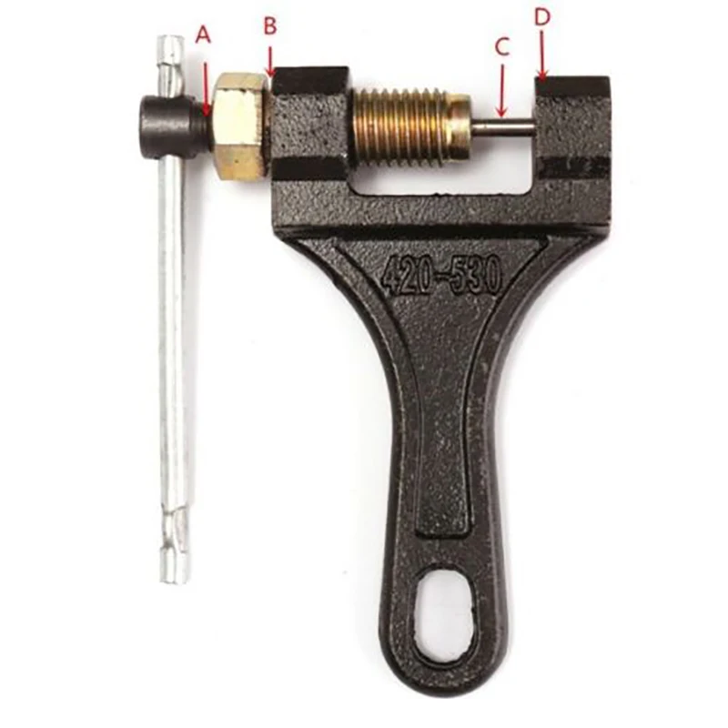 Motorcycle Chain Tool - Chain Breaker Splitter Cutter Removal Repair Tool - £18.25 GBP