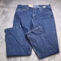 Magellan Outdoor Jeans Pants Mens 40 Blue Denim Relaxed Fit Casual Men 40x32 - £27.94 GBP