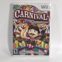 Carnival Games (Nintendo Wii) Complete w/Manual Disc Very Good *See Desc - £8.28 GBP