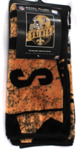 The Northwest Company NFL New Orleans Saints Royal Plush Raschel Throw 50&quot; X 60&quot; - £37.76 GBP