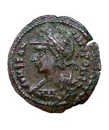 CONSTANTINE The Great Constantinopolis/Winged Victor. Roman Coin Alexand... - $75.05