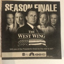 The West Wing Tv Guide Print Ad Martin Sheen Allison Janney TPA9 - £4.73 GBP