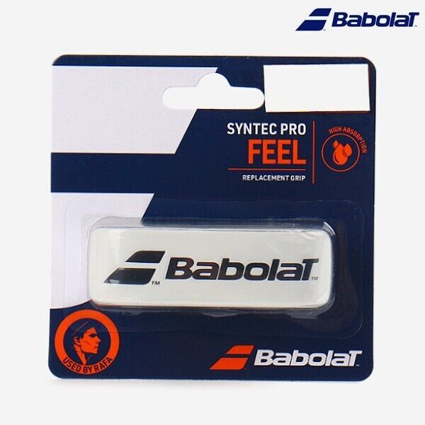 Babolat Syntec Pro Cushion Grip Tennis Racket Racquet Grip 1.9mm White 6... - $16.11