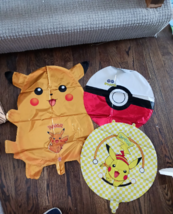 Pokemon  Party Pack, Foil Character Balloons, Table Cover, banner, plate... - $10.40