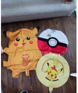 Pokemon  Party Pack, Foil Character Balloons, Table Cover, banner, plate... - $14.12 CAD
