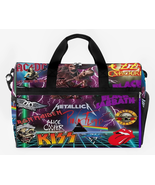 Duffel - Gym Bag | Rock Music Band Collage | Free Ship - $931.41 MXN