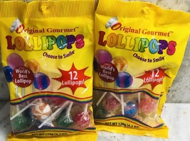 Ship N 24 Hours. New-Original Gourment Lollipops 8 PCs in Absorted Flavo... - £11.34 GBP