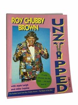 Roy Chubby Brown Unzipped by Lepine, Mike Paperback Book Hand Signed Aut... - £16.95 GBP