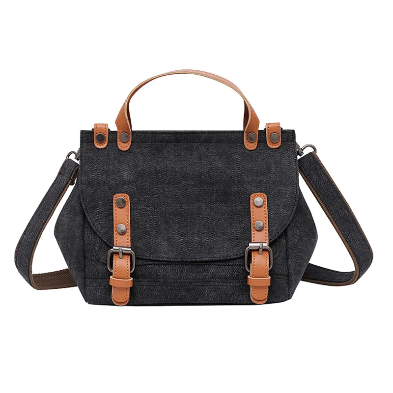 Canvas Hobos Bag Small Women Handbags Female Designer Brand Purse Should... - $33.80