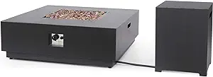Christopher Knight Home Sidney Outdoor 40-Inch Square Fire Pit with Tank... - $974.99