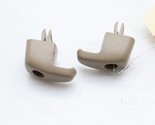 99-07 FORD F-350 SD ROOF CEILING HOOKS SET OF 2 TAN E0606 - £31.43 GBP