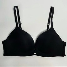 Calvin Klein Naked Glamour Wirefree Shaping Contour Bra 32C Black F3319 ... - $12.73