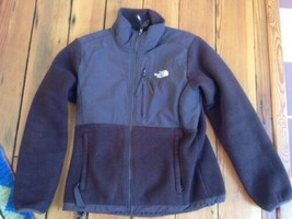 The North Face Denali Polartec Fleece Womens Parka Jacket Chocolate Brown M - £47.07 GBP
