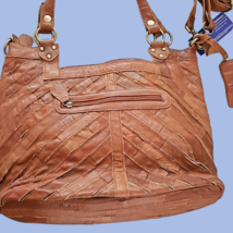 Vintage Amerileather Handbag Purse Leather New with Tags  image 3