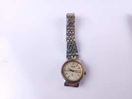 Citizen Quartz CQ Ladies Women Gold Silver Tone Watch Wristwatch *DEAD BATTERY* - £31.85 GBP