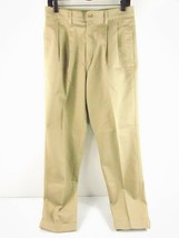 Eddie Bauer Brown Cuffed Chino Pants Mens Size 31 x 32 - $24.74