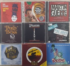 Broadway Musical  CD Lot of 9 The Original Cast Recording Sid Caesar In Little - £13.94 GBP