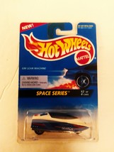 Hot Wheels 1996 #389 Space Series #2 Blue &amp; White GM Lean Machine Mint o... - $19.99