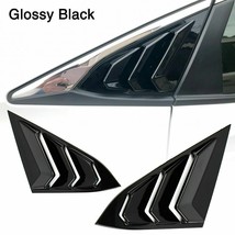For Honda Civic 2016-2020 Quarter Window Louver Cover ABS Rear Side Glos... - £16.02 GBP