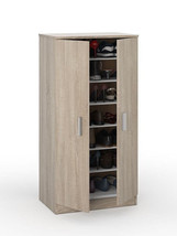 Zuldy Oak Effect Shoe Cabinet - $190.36