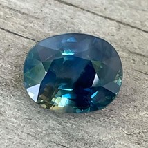 Natural Blue Green Sapphire | Oval Cut | 8x6  mm | 2 Carat | Loose Sapphire | Lo - £1,007.18 GBP