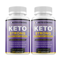 2 Pack Keto Strong Pills - Natural Formula For Weight Loss - 120 Capsules - £41.84 GBP