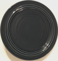 HARPER Noble Excellence Stoneware Dark Blue Portugal Circle Dinner Plate 10.5&quot; - £7.64 GBP