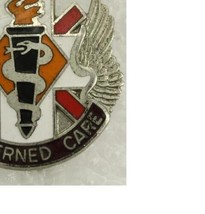 Vintage US Military DUI Pin AeroMed Center Ft Rucker CONCERNED CARE E-23 - £7.40 GBP