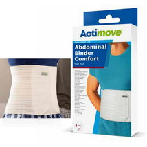 Actimove Abdominal Binder w/Soft Pad 12in Medium (45-1/4? - 61?) - £26.74 GBP