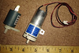 9AA62 KEURIG PARTS: CEME SOLENOID, BUBBLER PUMP, BOTH 12VDC, BOTH TEST G... - $11.29