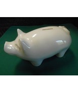 Great Collectible Porcelain PIG &quot;Piggy&quot; Coin BANK..8.5&quot; - £11.35 GBP