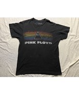 Liquid Blue Pink Floyd T-Shirt Size Med Black Dark Side Of The Moon T Shirt Top - $9.60