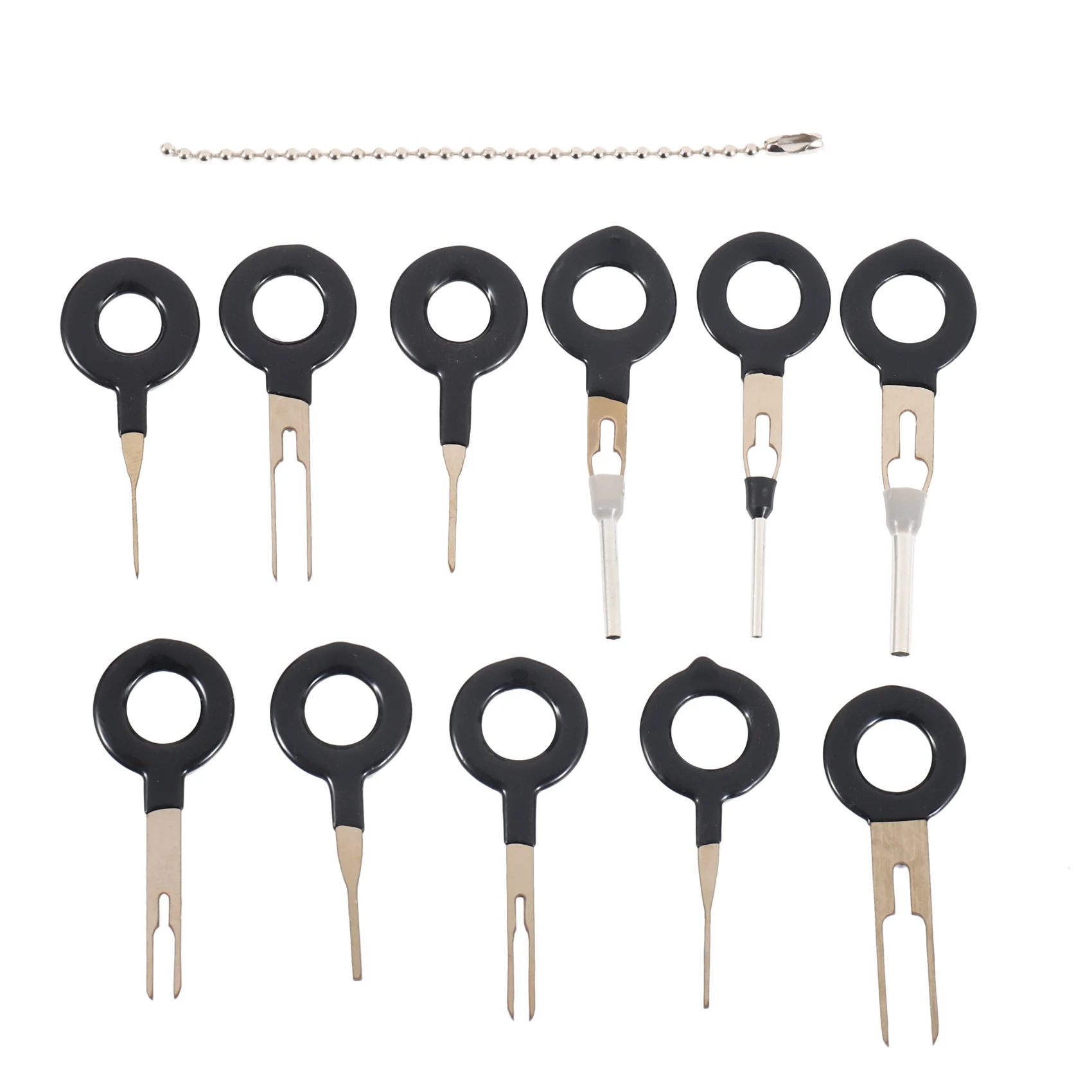 11Pcs/Set Terminal Removal Tools Car Electrical Cable Wiring Crimp Connector Pin - £39.33 GBP