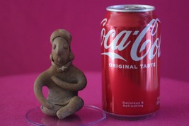 Authentic Pre Columbian Artifact Rare Seated Tomb Figure Colima Mexico COA 187 - $5,620.21 MXN