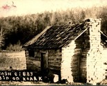 RPPC Wash Gibbs Cabin on Roark in Ozarks T19 - £15.57 GBP