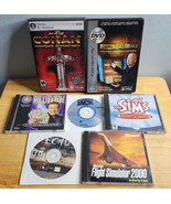 PC CD-Rom/DVD-Rom Games Lot of 7 Conan, Sims, Echo, Deal or No Deal &amp; Ot... - £14.07 GBP