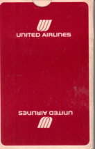 United Airlines Playing Cards, Red, New - $8.95