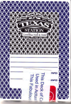 TEXAS STATION  Gambling Hall &amp; Hotel Las Vegas Playing Cards, Used Sealed - £3.87 GBP