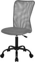 Home Office Chair Mid Back Mesh Desk Chair Armless Computer Chair Ergonomic Task - £47.14 GBP