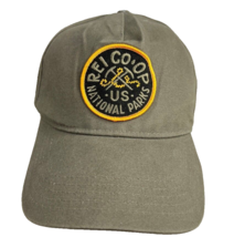 REI CO Op US National Parks Baseball Hat Outdoor Climbing Hiking Pick Rope - £28.03 GBP