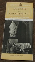 Museums Of Great Britain, Come To Britain, Vintage Informational Tour Pa... - £2.31 GBP