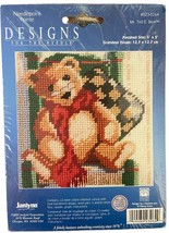 2005 Janlynn Design for the Needle Mr Ted E Bear Mini Kit Sealed Unused - £6.36 GBP