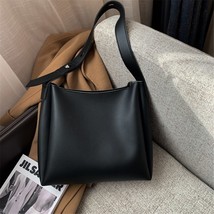 2 Sets Casual Tote Bags PU Leather Shoulder Bags for Women Fashion Female Travel - £52.11 GBP