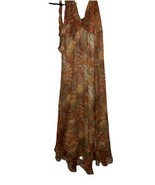 REBA Dress Sz 16 Multicolor Floral Print Shell Silk Linning 100% Polyester. - $15.00