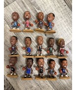 Lot Of 14 NBA 3&quot; Figure 1996 Corinthian Collector Toys Basketball Loose - $16.82